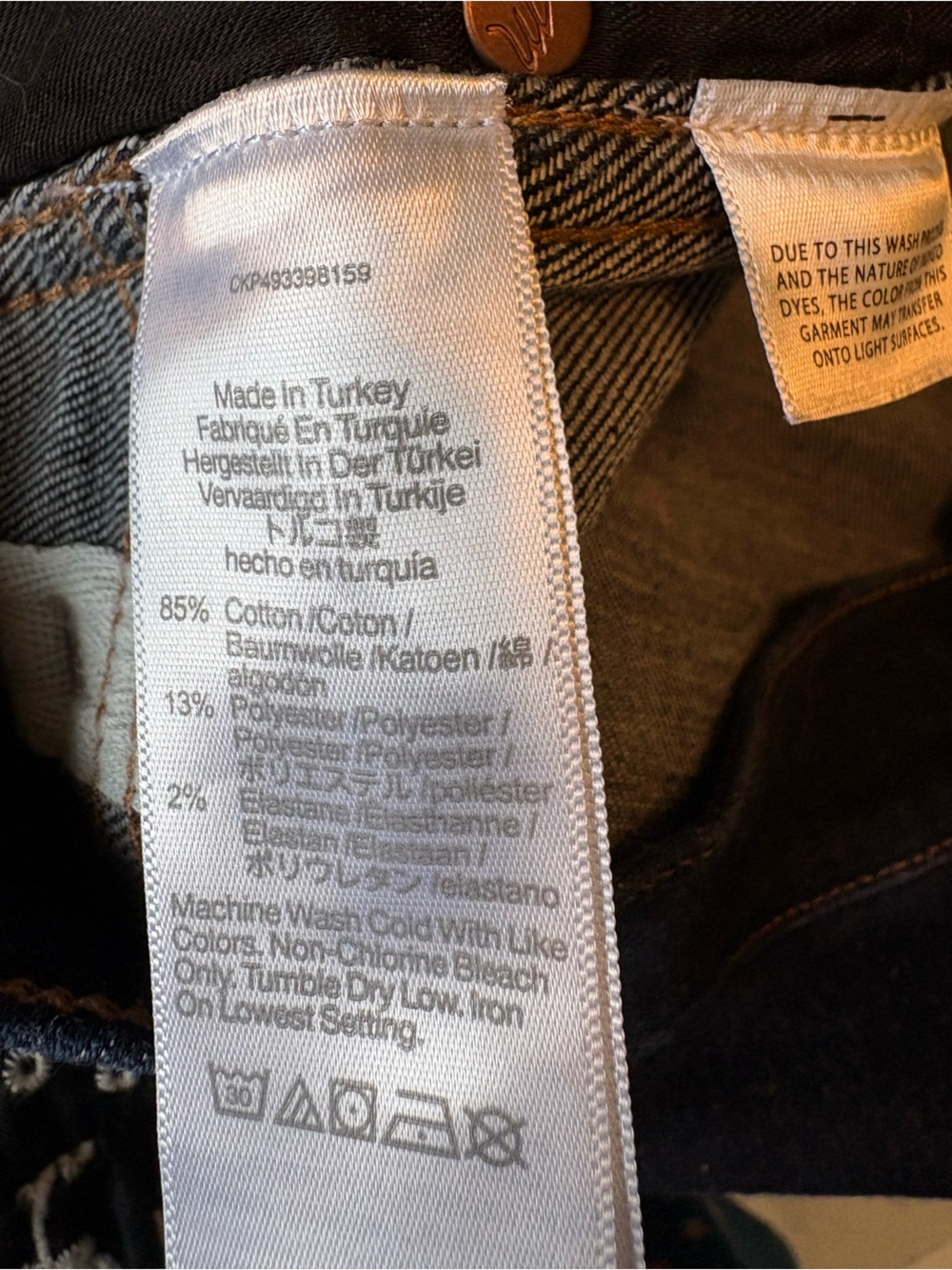 🔥 Like New Madewell Mid-Rise Stovepipe Jeans – Indigo Wash | Size 31 - Picture 9 of 9